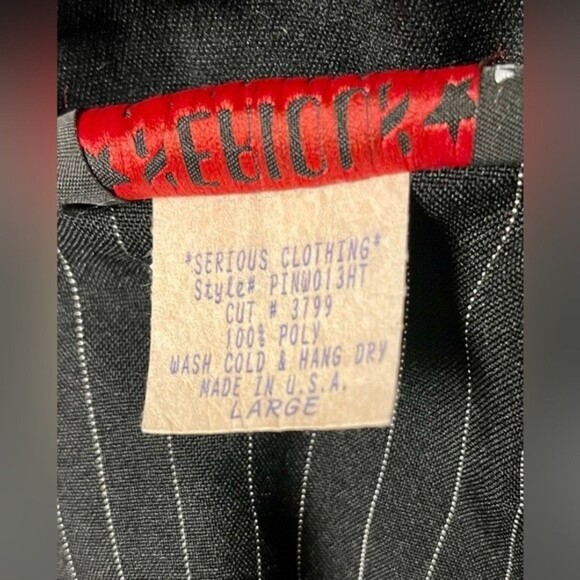 Vintage Y2K Serious Skirt Black with Sheer Top Layer and Pink Bow Details SZ L - Picture 10 of 11